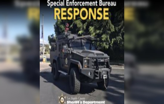 Los Angeles County SEB in Standoff with Barricaded Suspect in Malibu