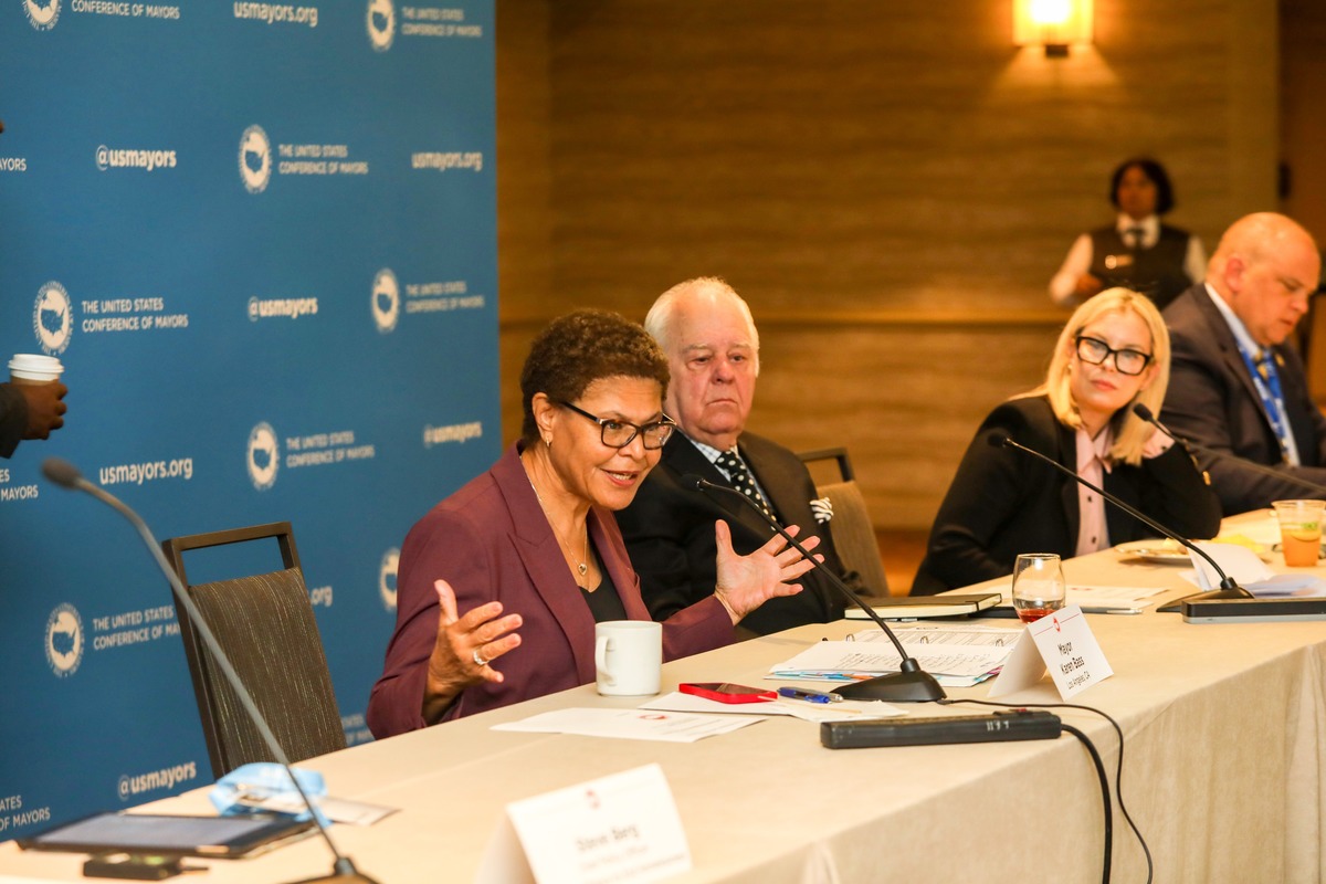 Los Angeles Mayor Karen Bass Hosts African American Mayors Conference