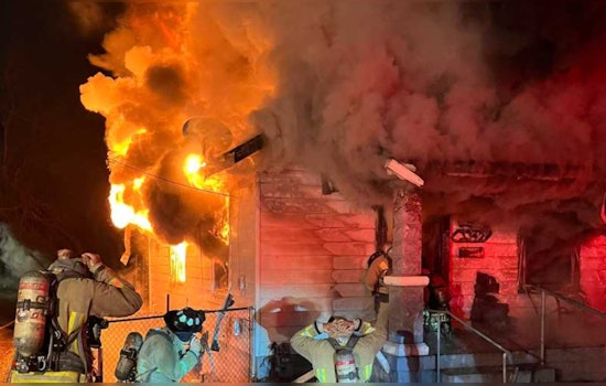 Louisville Home Engulfed in Flames, Displaces Family and Pets in Portland Neighborhood