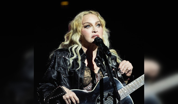 Madonna Takes a Spill During Chair Dance Routine on Celebration Tour in Seattle