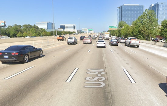 Major Accident on Katy Freeway Involving Cars and Motorcycle Prompts LifeFlight Response