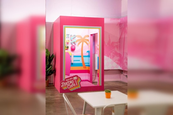 Malibu Barbie Cafe Pops Up in Miami's Wynwood, Offering Retro Skating and Southern California Cuisine