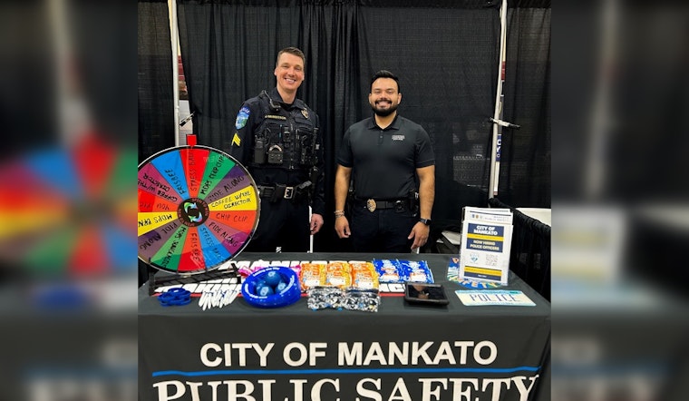 Mankato Police Department Seeks Recruits at Alexandria Career Fair with Application Deadline Looming