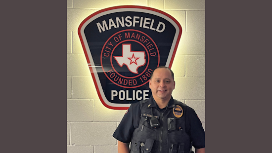 Mansfield Police Department Promotes Officer Nazario Aguirre to Lieutenant, Leads Night Shift Patrol