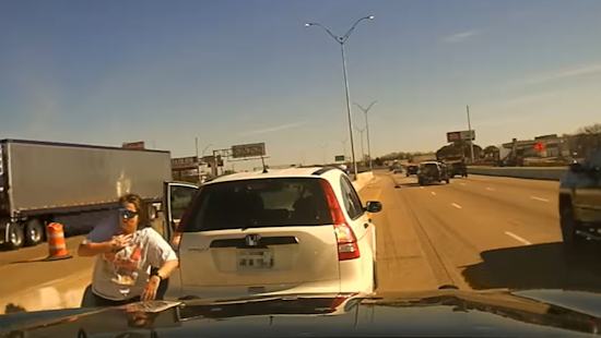 VIDEO: Mansfield Police Hero, Officer Stevens Saves Choking Woman on Interstate 20