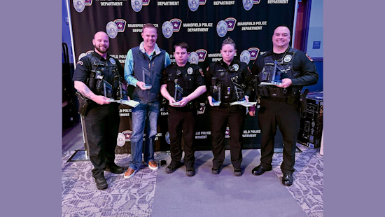 Mansfield Police Honor Officers' Bravery and Dedication at Annual Awards Banquet