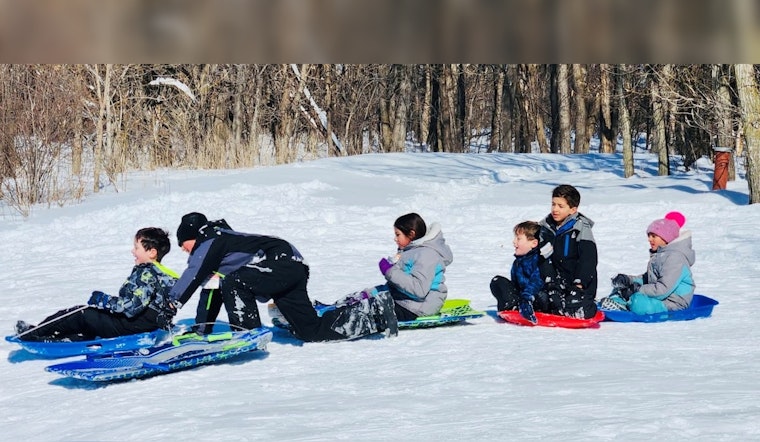 Maple Grove Rallies for Future Winters with Sled Donations to the New Sled Shed