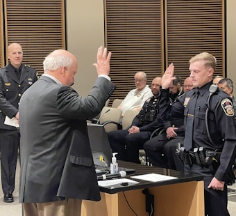 Maple Grove Welcomes Officer Thomas Doebbert to the Police Force After Rigorous Training
