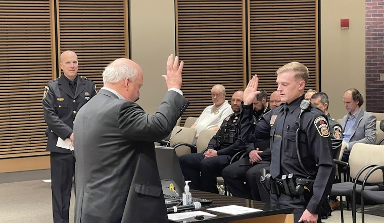 Maple Grove Welcomes Officer Thomas Doebbert to the Police Force After Rigorous Training