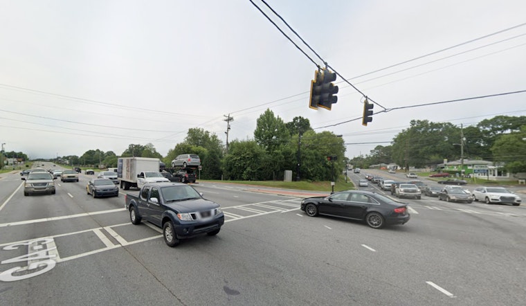 Marietta Police Investigate Motorcycle Collision at Traffic-Heavy Intersection