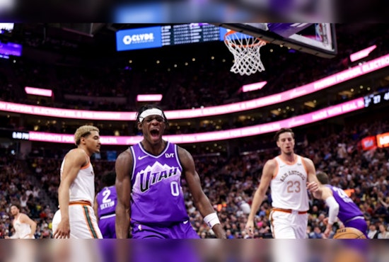 Markkanen Leads Utah Jazz to Commanding 128-109 Victory Over San Antonio Spurs