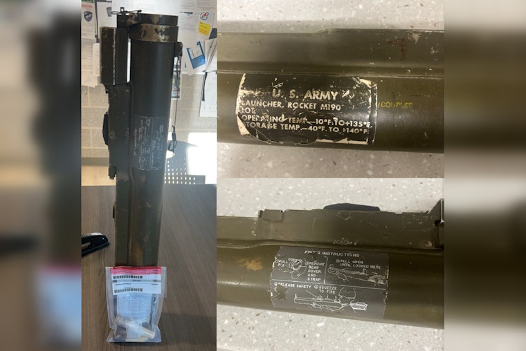 Massachusetts Man Charged with Possession of Rocket Launcher and Crack Cocaine