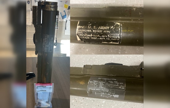 Massachusetts Man Charged with Possession of Rocket Launcher and Crack Cocaine