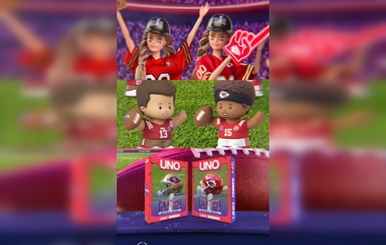 Mattel Unveils Super Bowl Barbie and Branded UNO Cards for Chiefs vs. 49ers Showdown in Las Vegas