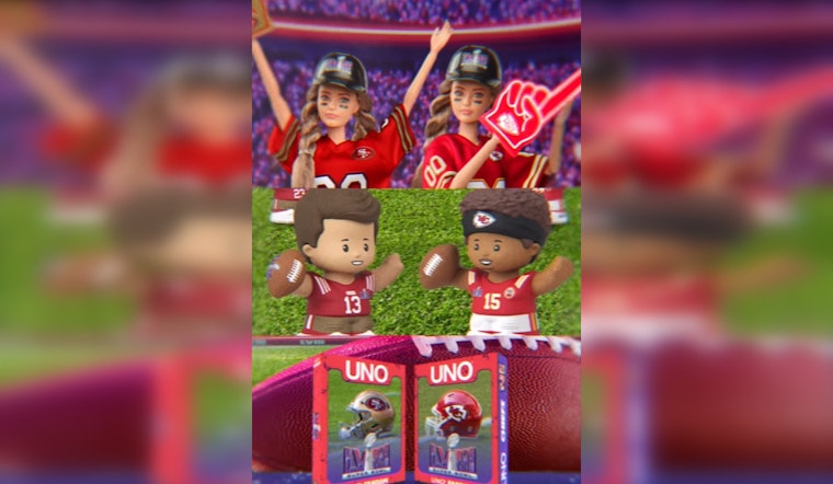 Mattel Unveils Super Bowl Barbie and Branded UNO Cards for Chiefs vs. 49ers Showdown in Las Vegas