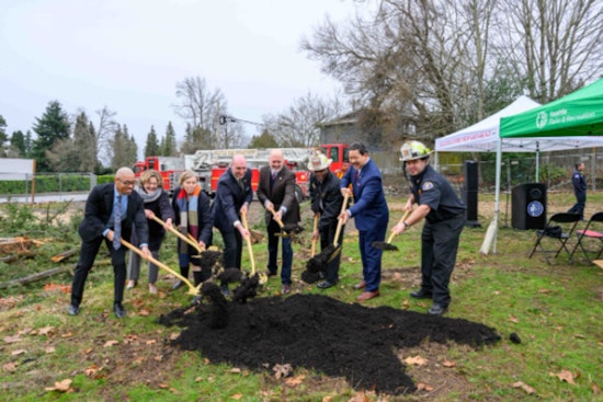 Mayor Harrell and Seattle officials break ground on new Fire Station 31 in North Seattle