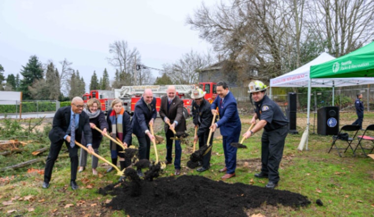 Mayor Harrell and Seattle officials break ground on new Fire Station 31 in North Seattle