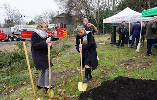 Mayor Harrell, Fire Chief Scoggins Break Ground on Innovative Fire Station 31 in North Seattle