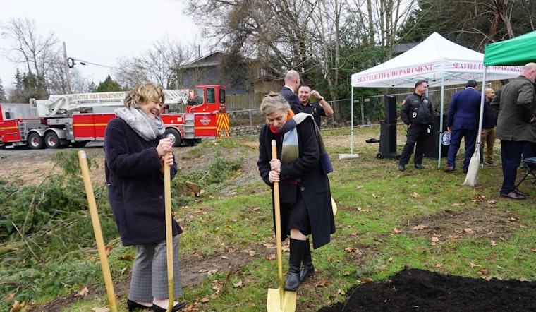 Mayor Harrell, Fire Chief Scoggins Break Ground on Innovative Fire Station 31 in North Seattle