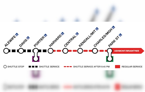 MBTA Implements 10-Day Red Line Service Interruption in Boston for Critical Track Work