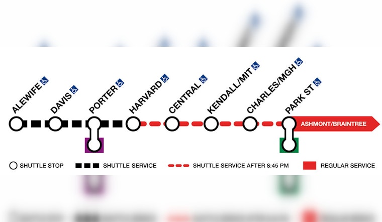 MBTA Implements 10-Day Red Line Service Interruption in Boston for Critical Track Work
