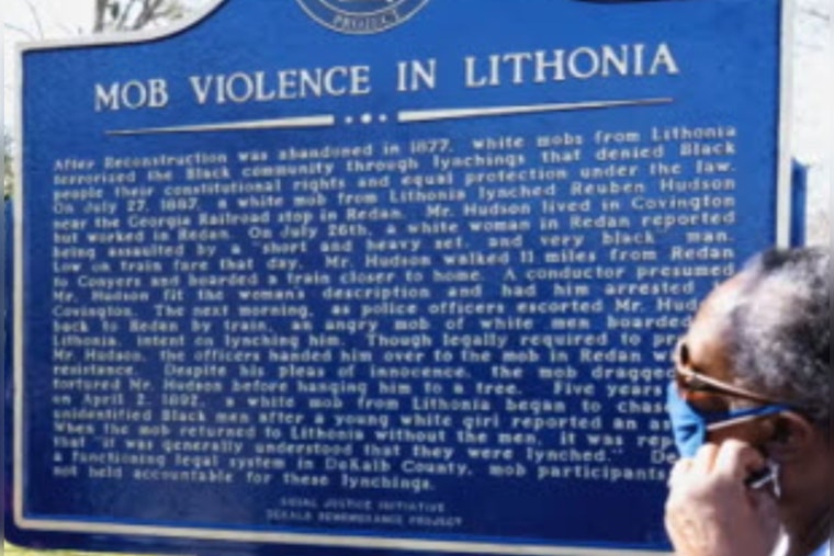 Memorial to Tragedy Taken: Lynching Remembrance Marker Stolen in Lithonia, DeKalb County Rallies for Return