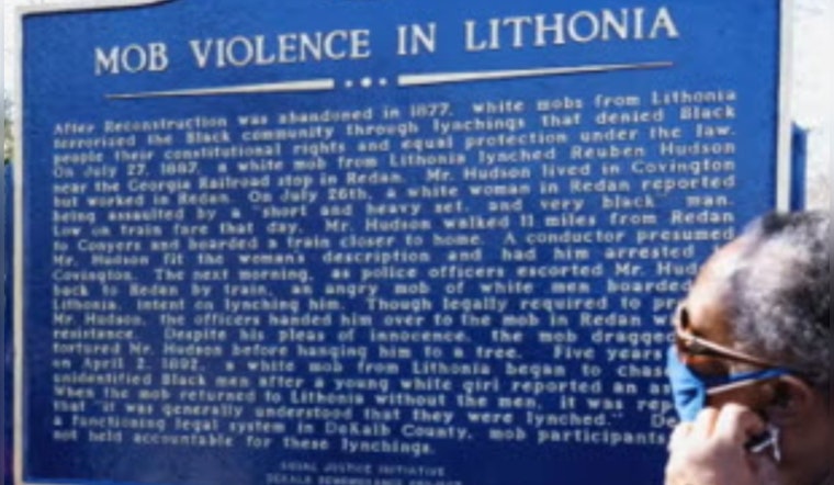 Memorial to Tragedy Taken: Lynching Remembrance Marker Stolen in Lithonia, DeKalb County Rallies for Return