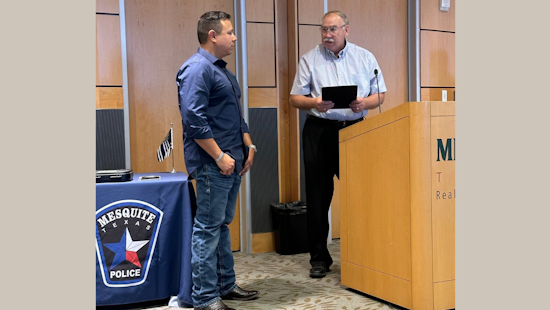 Mesquite Honors Retiring Police Officer Jason Leyva with Dedicated Day of Tribute