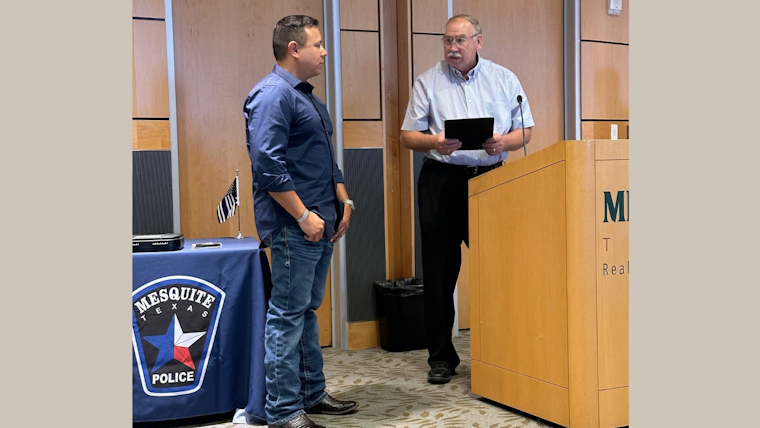 Mesquite Honors Retiring Police Officer Jason Leyva with Dedicated Day of Tribute