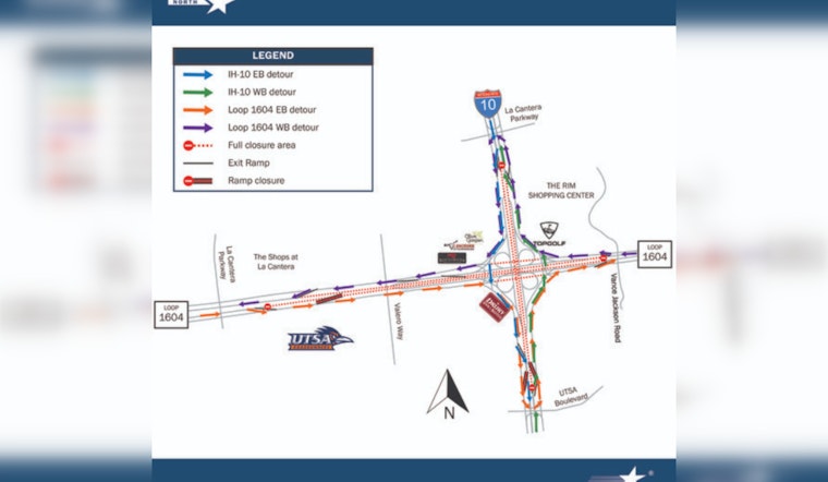 Metal Plate on I-10 West Near Downtown Causes Commuting Delays in San Antonio