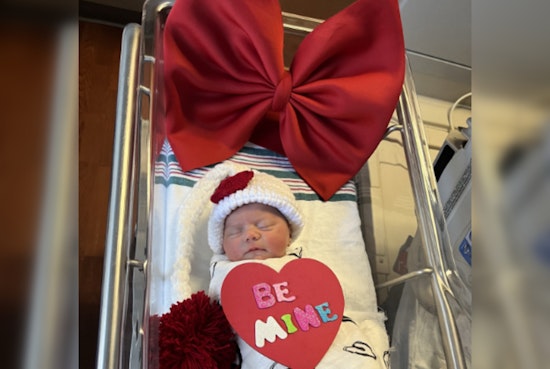 Methodist Hospital's NICU Babies Celebrate Valentine's Day in Festive Attire