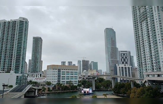 Miami Greets the Day with Fog and Rain, Sunny Week Ahead Expecting Weekend Showers