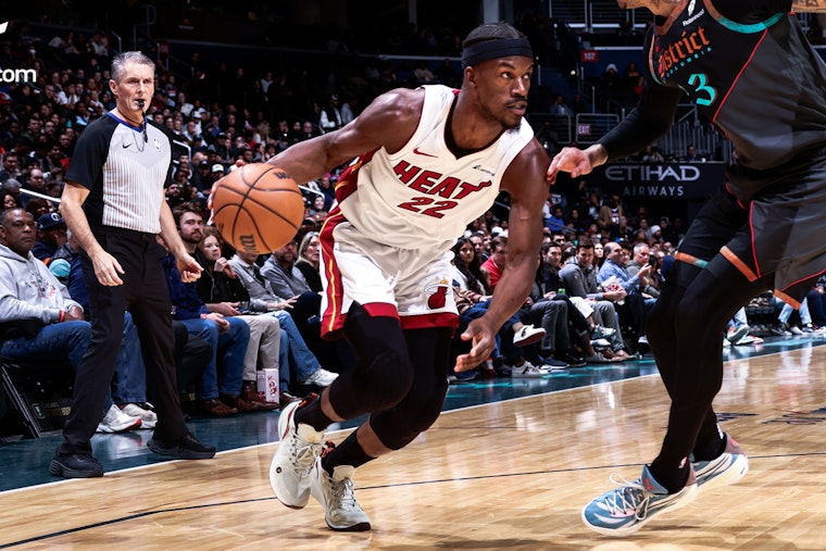 Miami Heat Secures 110-102 Victory Over Wizards as Butler Shines with 24 Points, Adebayo Secures Double-Double
