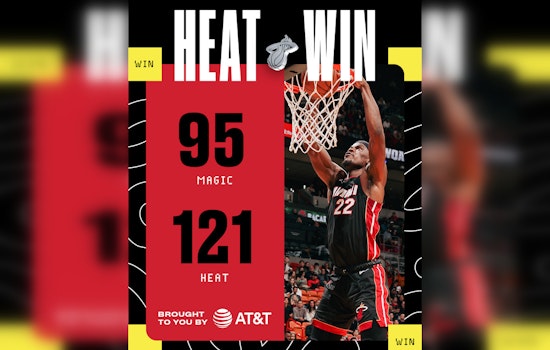 Miami Heat Sizzle in Dominant Win Over Orlando Magic, Butler Shines with 23 Points