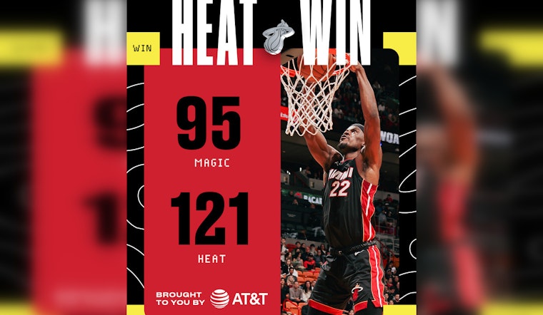 Miami Heat Sizzle in Dominant Win Over Orlando Magic, Butler Shines with 23 Points
