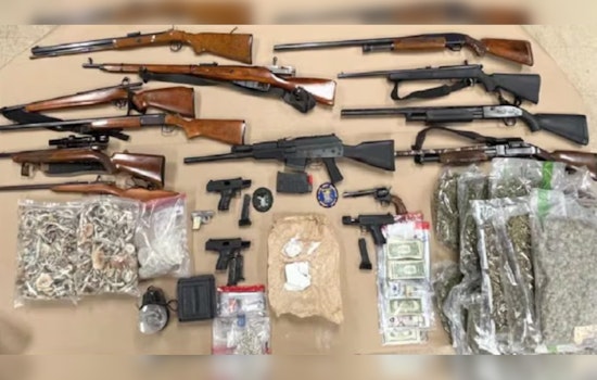 Michigan State Police Seize Firearms and Drugs In Lenawee County Operation