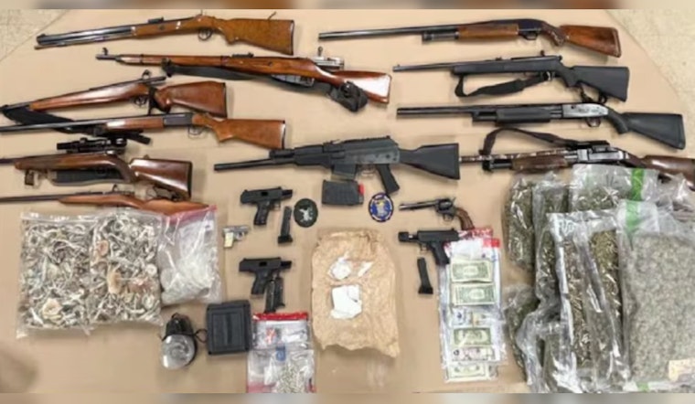 Michigan State Police Seize Firearms and Drugs In Lenawee County Operation