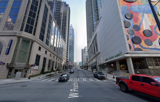 Midtown Atlanta Street Reopens After Severe Storm Sends Glass Showering from High-Rise