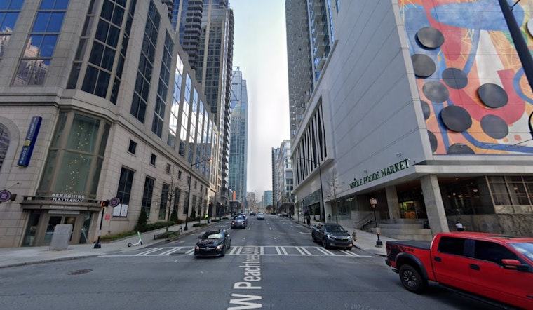 Midtown Atlanta Street Reopens After Severe Storm Sends Glass Showering from High-Rise