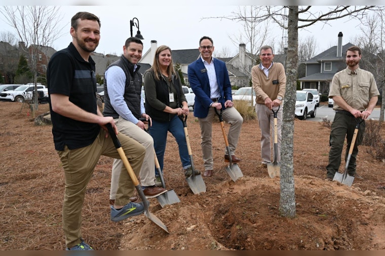 Milton Celebrates Arbor Day with Tree Planting and Environmental Education at City Hall