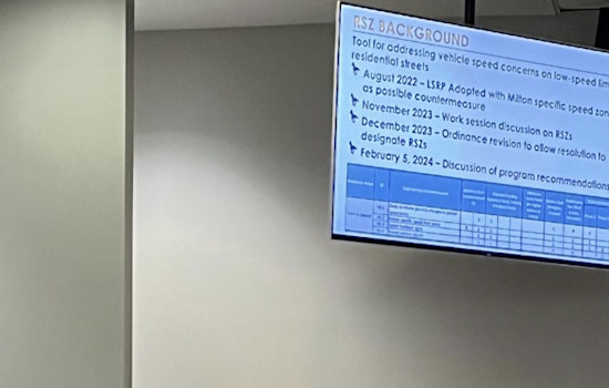 Milton City Council Accelerates Public Safety with New Residential Speed Zone Program