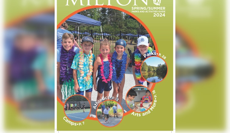 Milton Unveils Exciting Summer Activities in New Parks and Recreation Guide