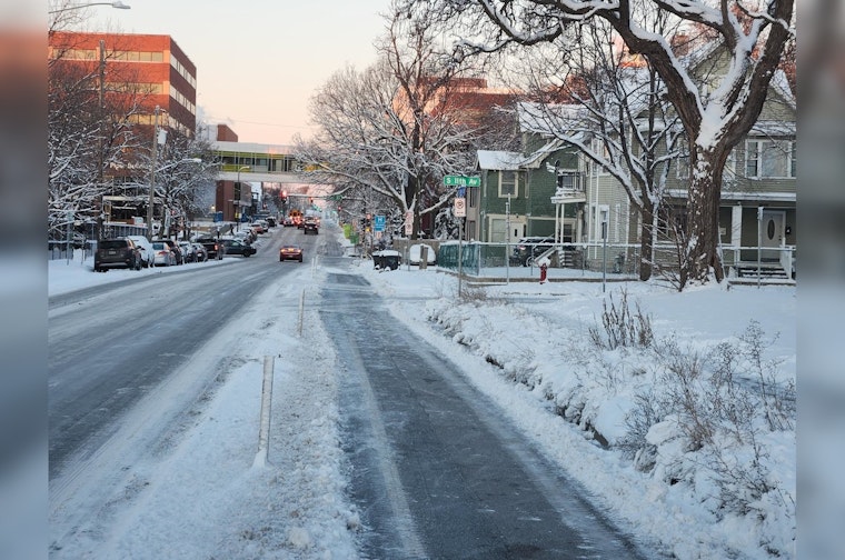 Minneapolis Battles Surprise Snowfall, Crews Work Tirelessly to Clear City Streets and Bike Lanes