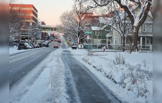 Minneapolis Battles Surprise Snowfall, Crews Work Tirelessly to Clear City Streets and Bike Lanes