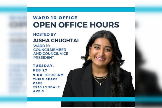 Minneapolis Constituents Invited to Coffee Chat with City Officials at Third Space Cafe