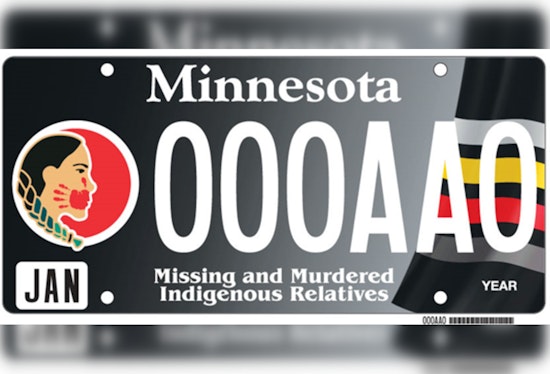 Minnesota Introduces Special License Plate to Honor Missing and Murdered Indigenous People