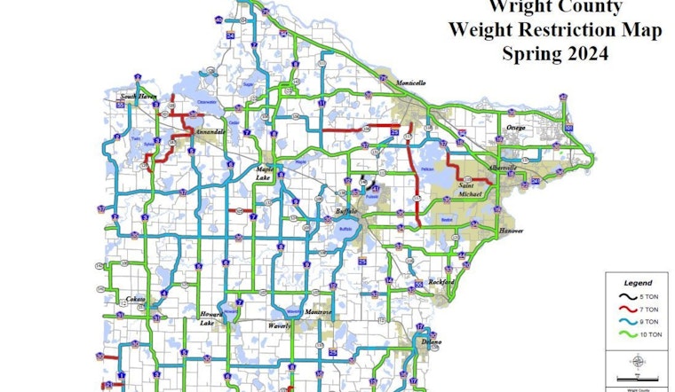 Minnesota’s Wright County Hits the Scales, Spring Load Limits Begin February 26