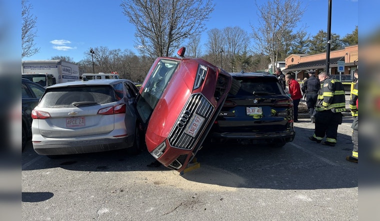 Minor Injuries Reported After Multi-Vehicle Crash at Wellesley Roche Bros. Parking Lot