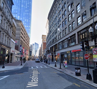 Miraculous Escape for Pedestrian as Massive Glass Window Plummets in Downtown Boston
