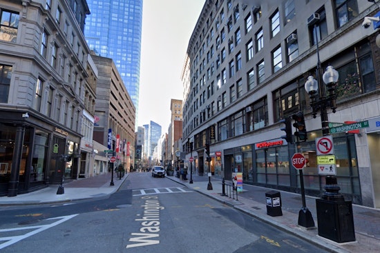 Miraculous Escape for Pedestrian as Massive Glass Window Plummets in Downtown Boston